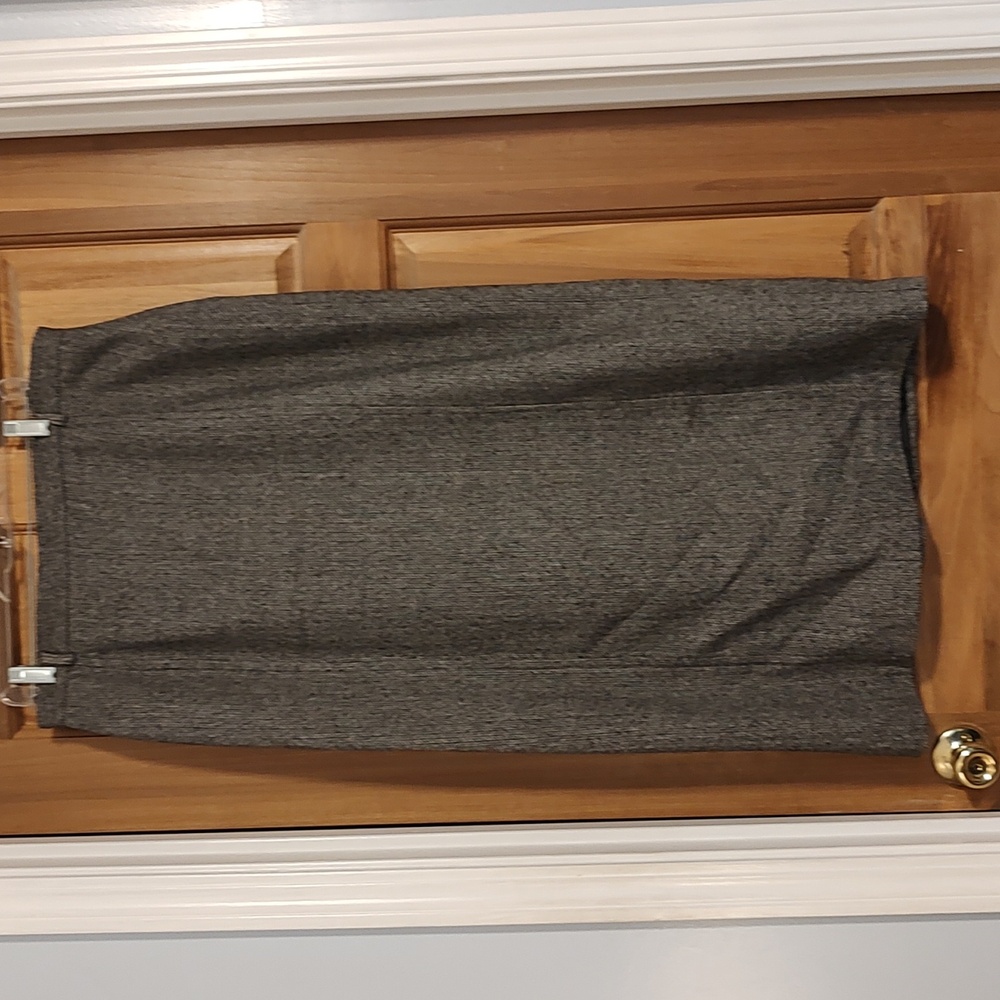 Herringbone tweed pencil skirt, size 16